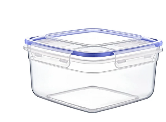 Square Airtight Food Plastic Container | 2400ml