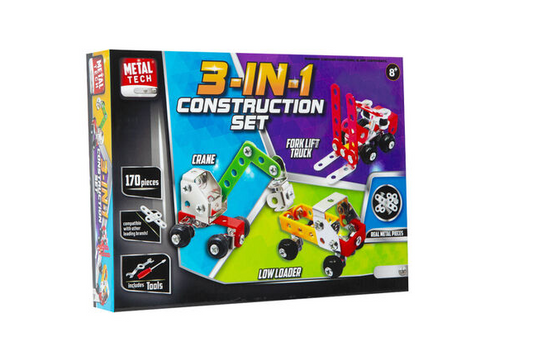 Metal Tech 3-in-1 Construction Set