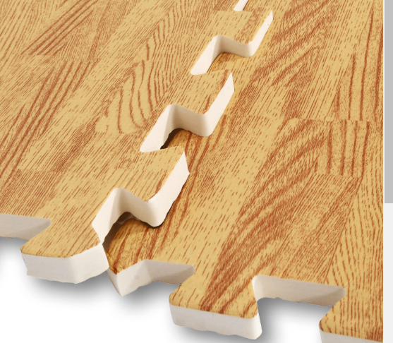 Wood Foam Mats | 9Pcs