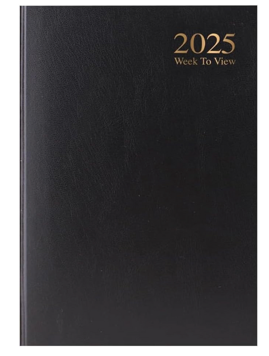 2025 Black Diary Black | A5