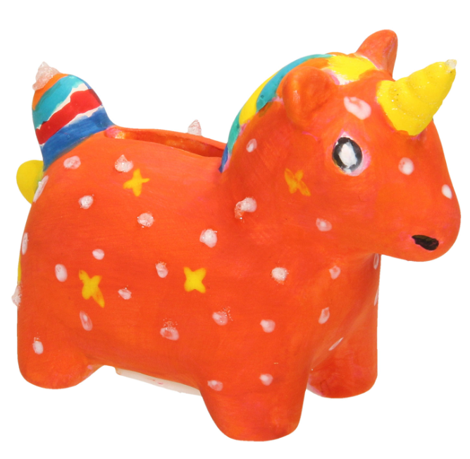 Paint your own money box - Unicorn