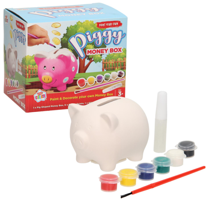 DIY Paint your own Piggy Bank | Pig