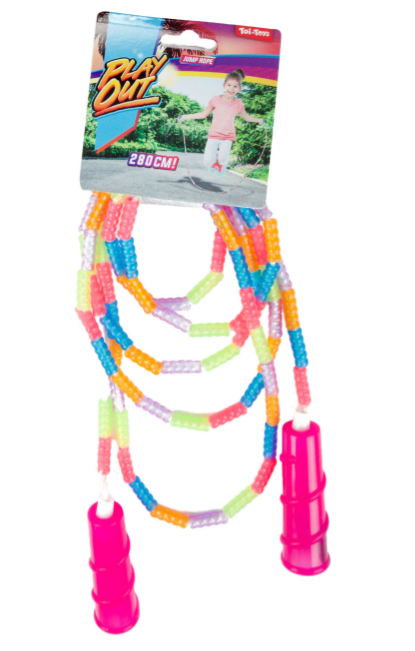 Jump Rope with Colored Beads
