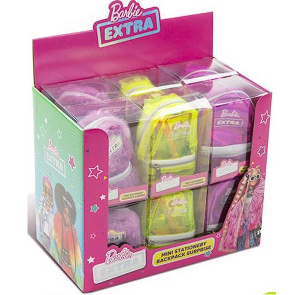 barbie mini stationery backpack Girls 4 Piece Set Finished with signature Loungefly hardware Barbie | Mini Stationery Backpack