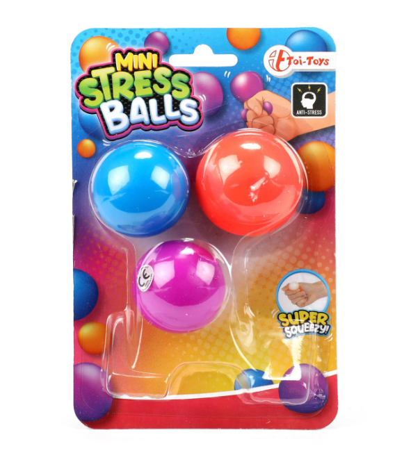 Mini Stress Balls | Pack of 3