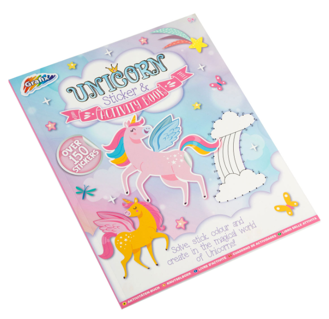 Unicorn Activity & Sticker Book