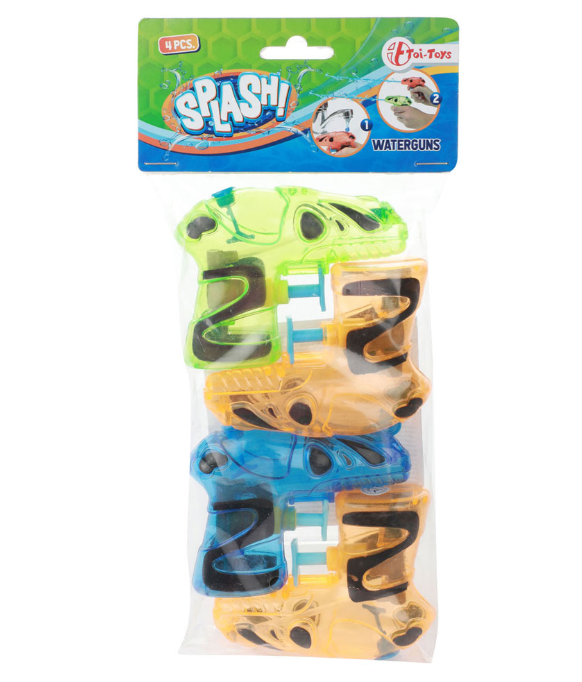 Splash Water Gun Colour | 4 Pcs