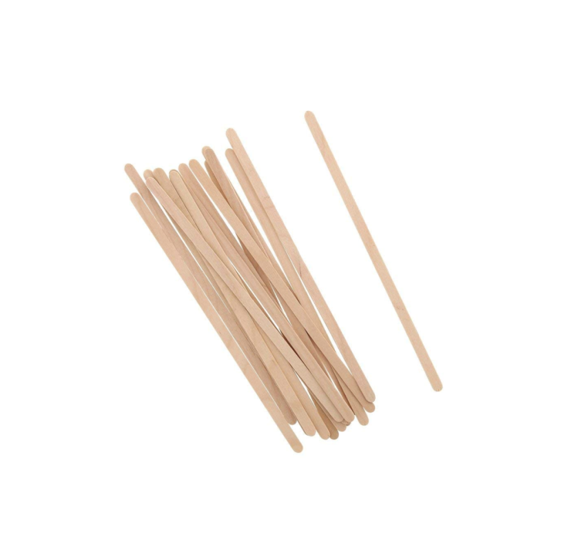 Thin Popsicles Crafts Sticks | 100 Pcs