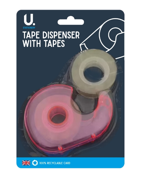 Tape Dispenser With Tape