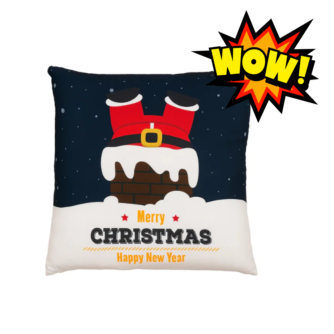 Merry Christmas & Happy New Year Cushion | 45X45CM