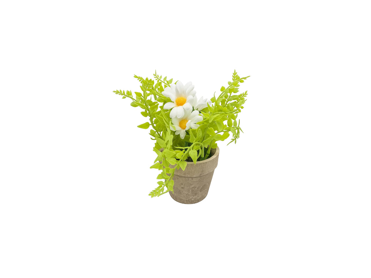 Artificial Small Daisy Pot | 18cm