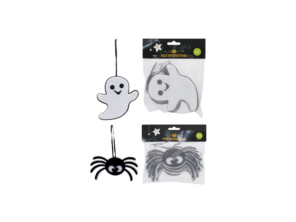 Halloween Fun Felt Hanging Decor | 6pcs