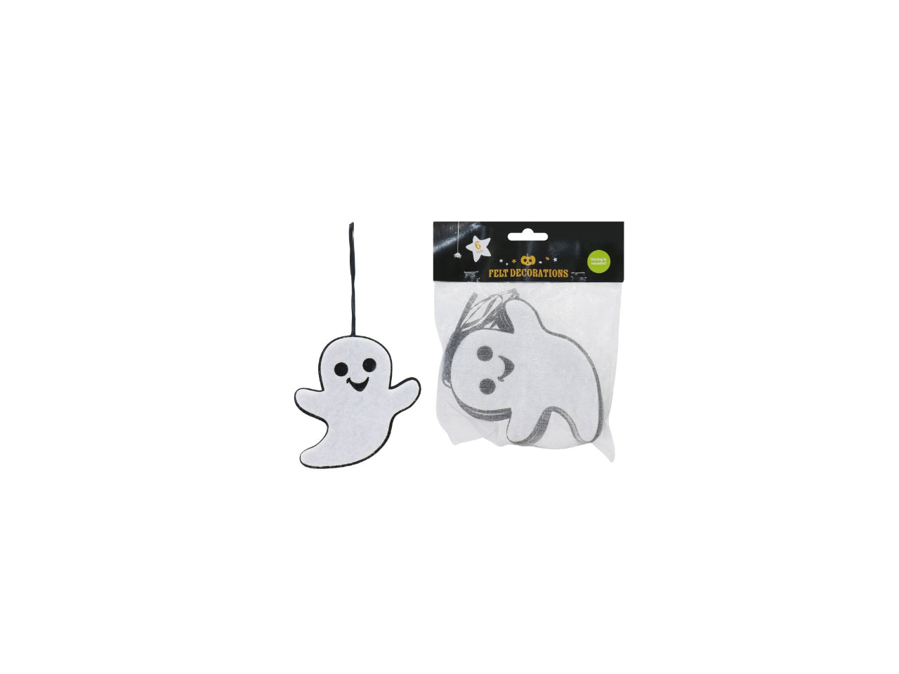 Halloween Fun Felt Hanging Decor | 6pcs