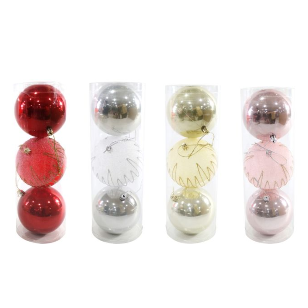 10CM Baubles | 3Pcs