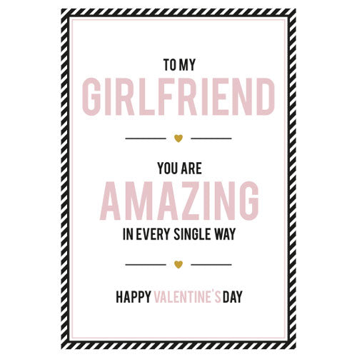 Valentine's Day Card | Girlfriend