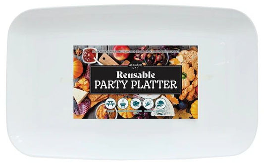 Party Plastic  Platter