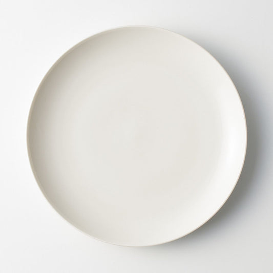 White Plastic Dinner Plate