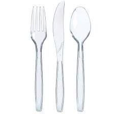 Plastic Cutlery Pack of 24