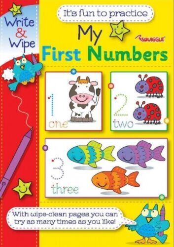 My First Numbers | Wipe Book