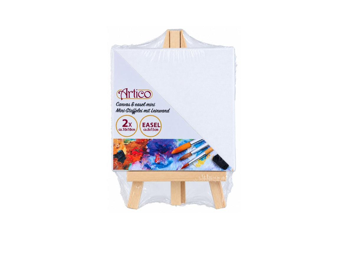 Mini Canva With Easel | Set of 2