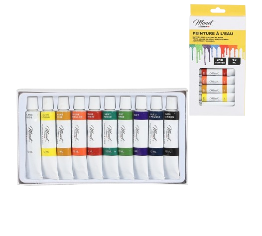 Water Based Paint Tubes | 10 Tubes