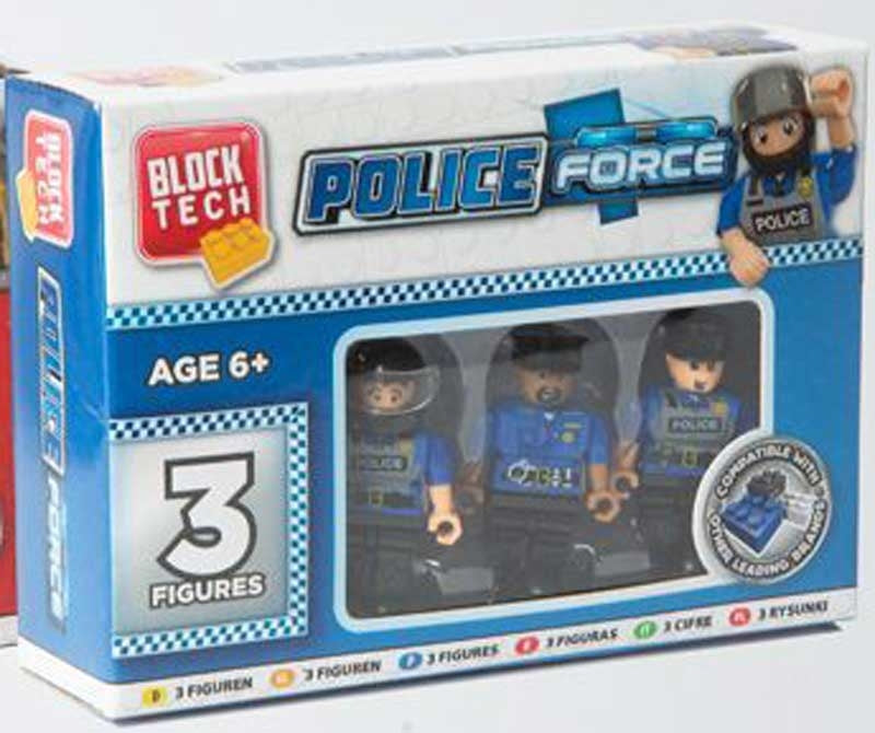 Police Force Block Tech | Set of 3