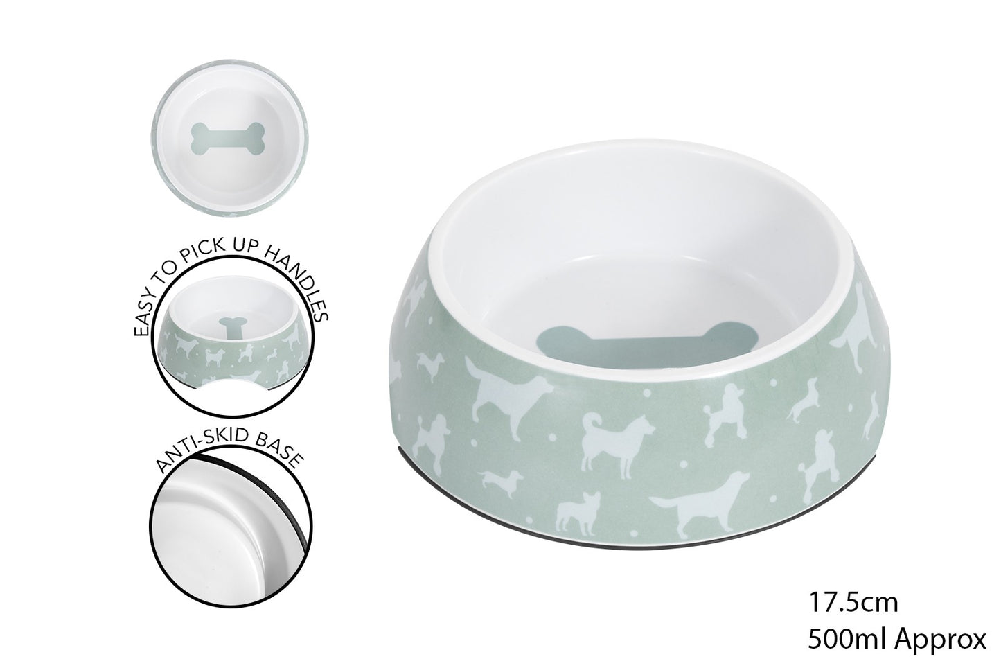 Dog Print Pet Bowl