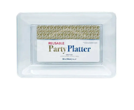 Party Platter | Clear