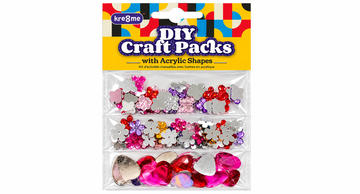 DIY Craft Pack With Acrylic Shapes