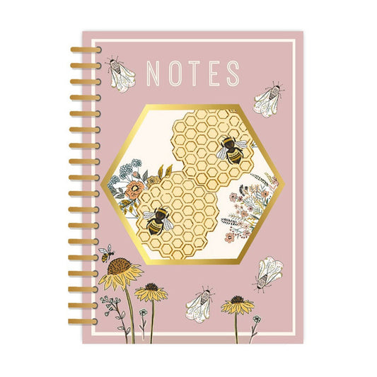 A5 Wiro Notebook With Dividers Beekeeper