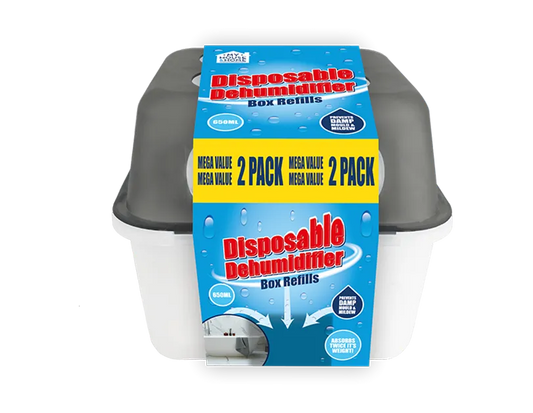 Disposable Dehumidifier Box Refills 650ML | Pack of 2