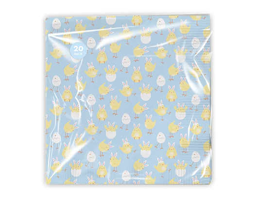 Easter Printed Paper Napkins  | 20 Pcs