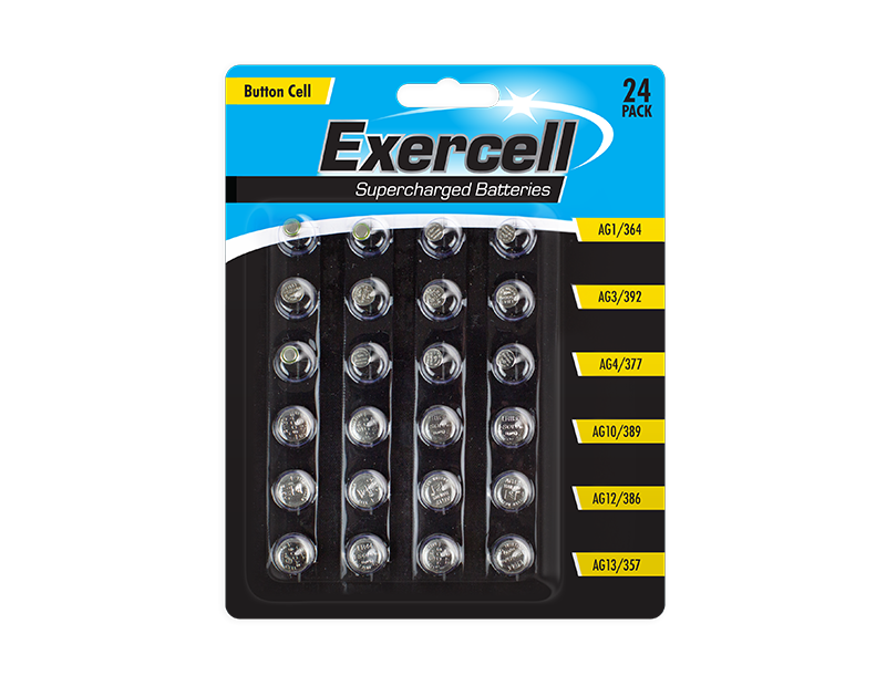 Button Cell Batteries | 24 Pack