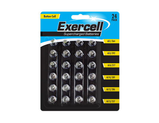 Button Cell Batteries | 24 Pack