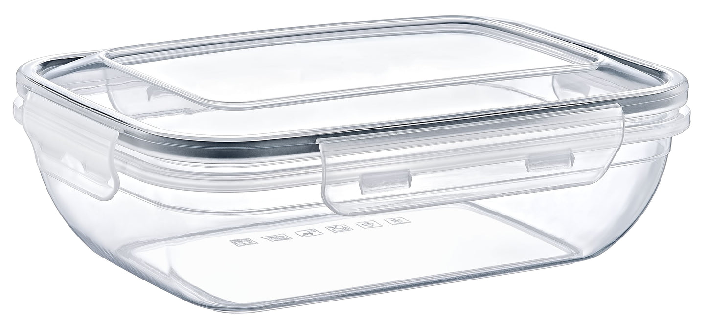 Rectangular Airtight Food Plastic Container | 1675 ML