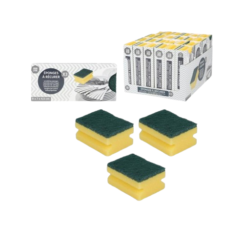 Scrubbing Sponges | Set of 3