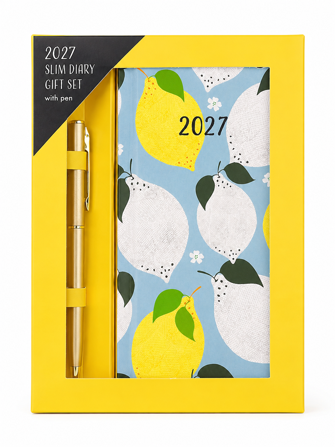 Slim Diary Gift Set With Pen