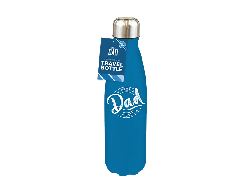 Father's Day Rubberised Travel Bottle | 750ml