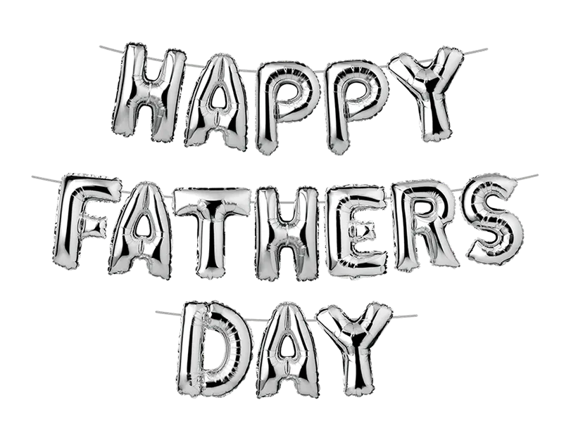 Happy Father's Day Foil Balloon Banner