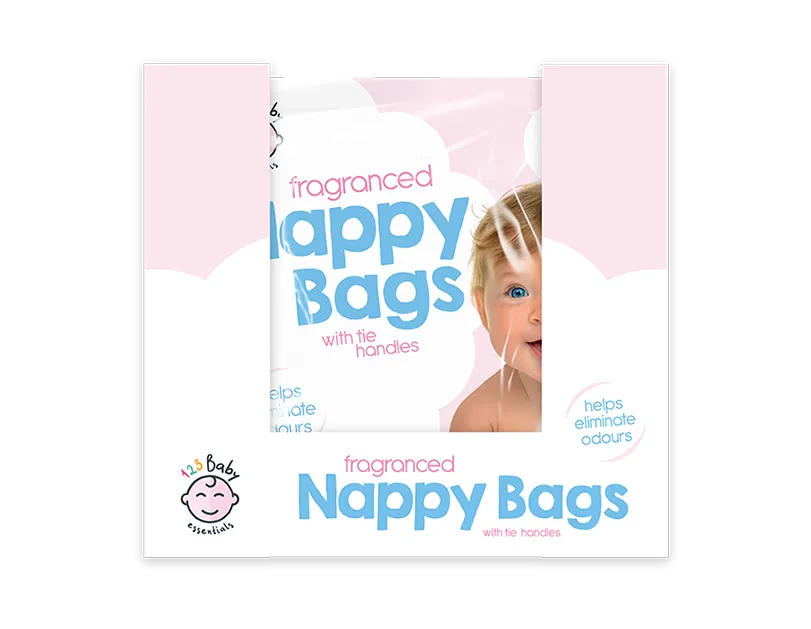 Fragranced Nappy Bags | 150 Pcs