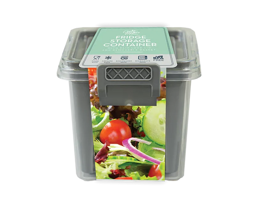 Fridge Storage Container with Clip lock Lid