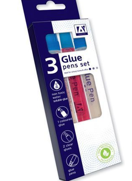 Pack of 3 Glue Pen Set