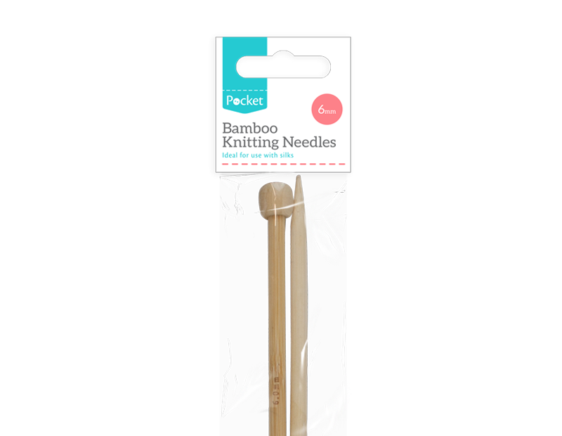 Bamboo Knitting Needles | 6MM