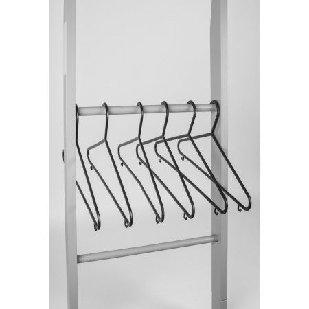 Plastic Black Hangers | Pack of 6