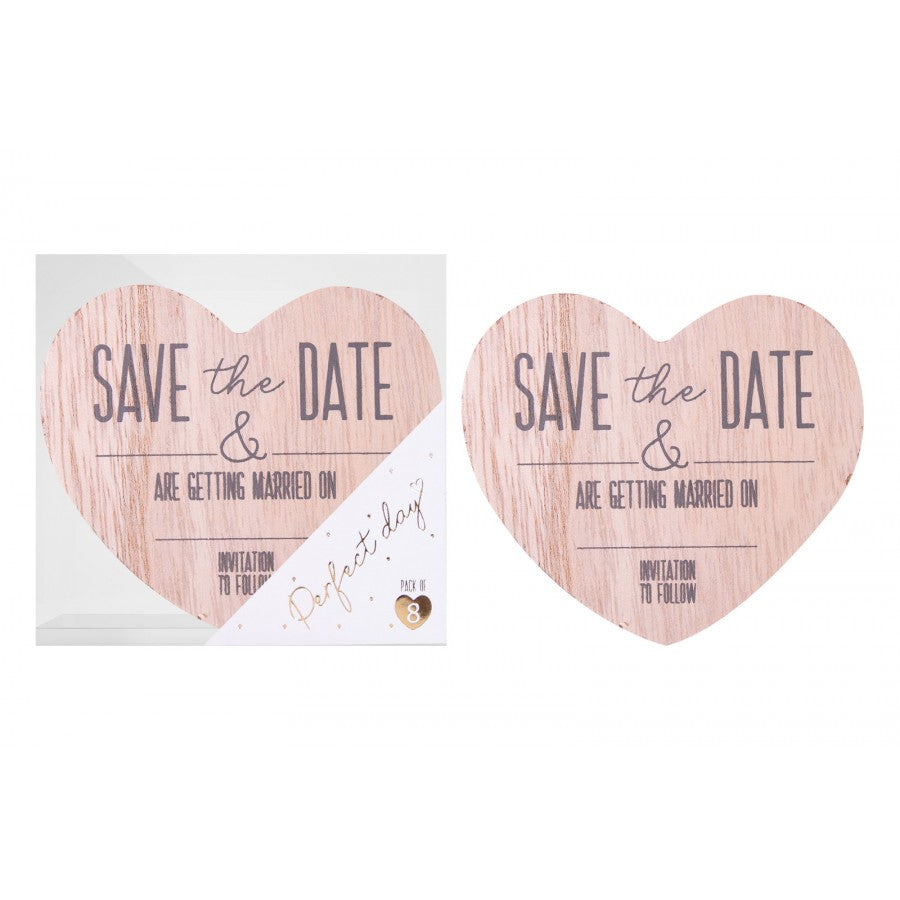Wooden Magnet  | Save The Date