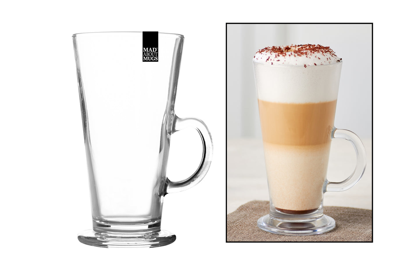 Latte Glass Mug