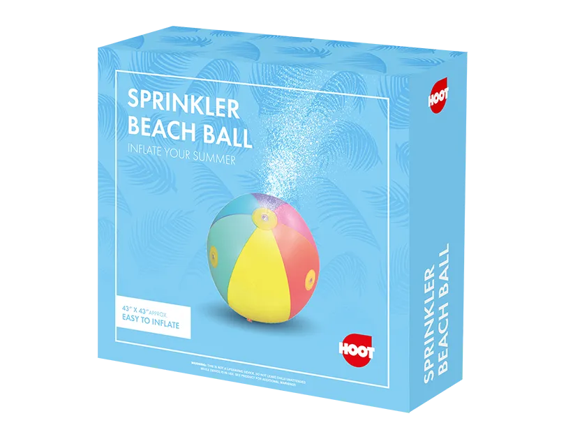 Inflatable Sprinkler Beach Ball