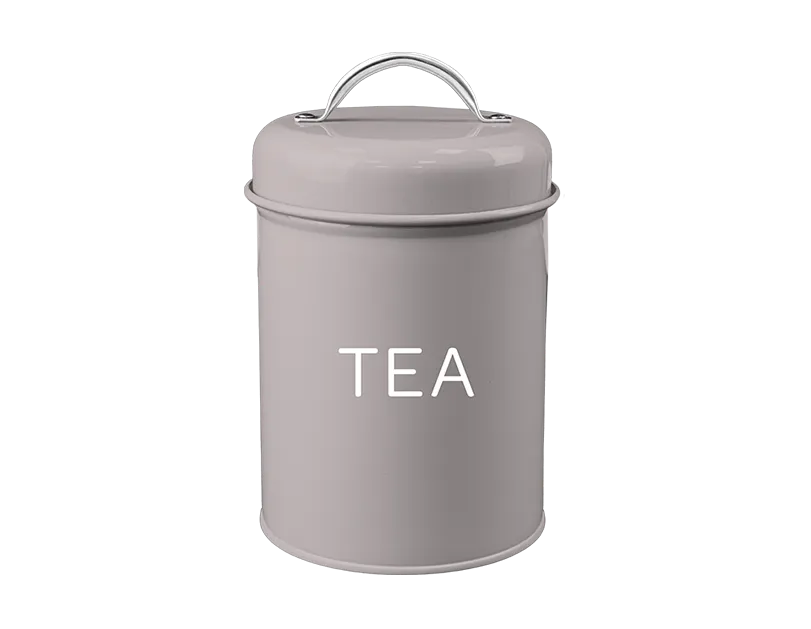 Natural Tea Storage Jar With Lid Handle
