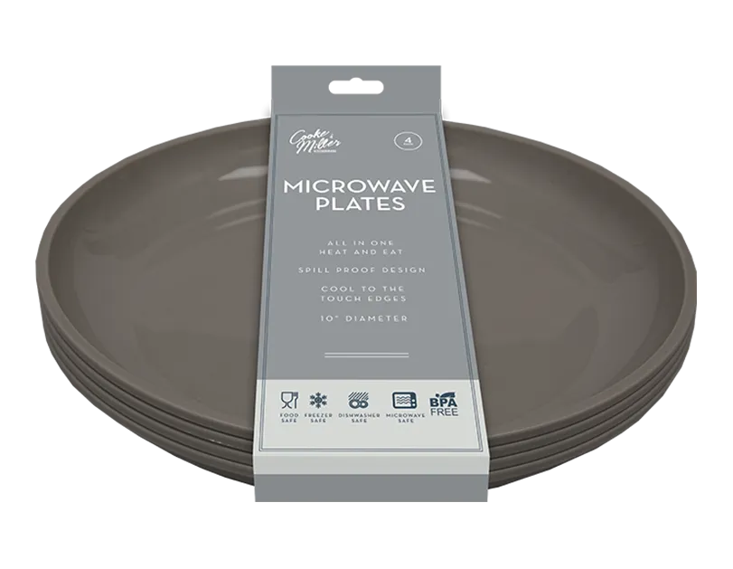 Microwave Plates | Pack of 4