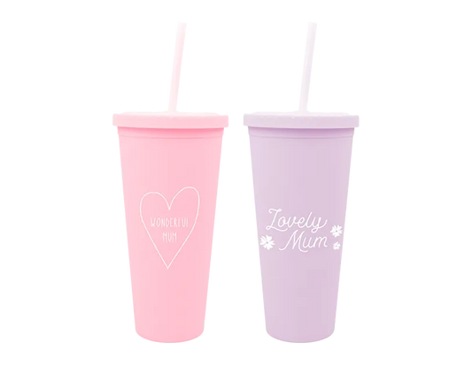 Mother's Day Reusable Cold Cup